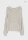 [MADE] Leret Summer Boatneck Oversized Knit