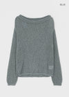 [MADE] Leret Summer Boatneck Oversized Knit