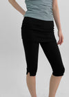 Tuin Slit Shirring Skirt Capri Pants
