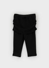 Tuin Slit Shirring Skirt Capri Pants