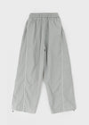 Parting Folding Line Nylon String Pants