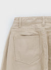 Holien Folding Snap Wide Cotton Pants