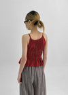 Tenma Summer Stripe Wide Banding Pants