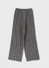 Tenma Summer Stripe Wide Banding Pants