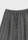 Tenma Summer Stripe Wide Banding Pants