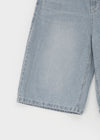 Robka Stripe Bermuda Denim Pants