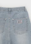 Robka Stripe Bermuda Denim Pants
