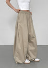 (UNISEX) Alloit Banding Snap Balloon Pants