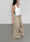 (UNISEX) Alloit Banding Snap Balloon Pants