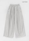 (UNISEX) Alloit Banding Snap Balloon Pants