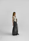 Muddly Seamline Wide Denim Pants