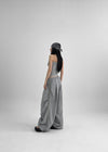 (UNISEX) Jubel Track Pintuck Nylon String Pants