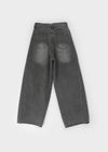 Muddly Seamline Wide Denim Pants