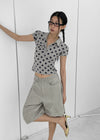 Ditmon Vintage Seam Bermuda Pants