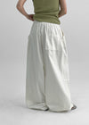 (UNISEX) Cunnel Pintuck Wide Two-Way Pants