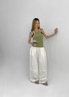 (UNISEX) Cunnel Pintuck Wide Two-Way Pants