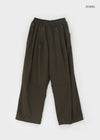 (UNISEX) Cunnel Pintuck Wide Two-Way Pants