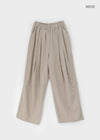 (UNISEX) Cunnel Pintuck Wide Two-Way Pants