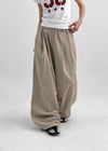 (UNISEX) Cunnel Pintuck Wide Two-Way Pants