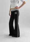 Chilav Number Low Bootcut Banding Pants