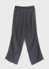 (UNISEX) Jubel Track Pintuck Nylon String Pants