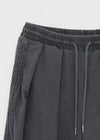 (UNISEX) Jubel Track Pintuck Nylon String Pants