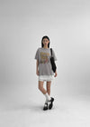 Preggle Loose Fit Printed Short Sleeve Tee