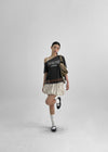 Chekov One-Shoulder Printed Short Sleeve Tee