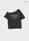 Chekov One-Shoulder Printed Short Sleeve Tee