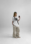 Pnil Nylon Two Way Skirt Pants