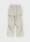 Pnil Nylon Two Way Skirt Pants