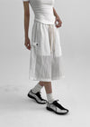 Puell Nylon Buckle Bermuda Banding Pants