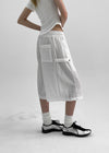 Puell Nylon Buckle Bermuda Banding Pants