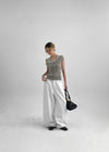 Torrit Eyelet Wide Cotton Pants