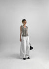 Torrit Eyelet Wide Cotton Pants