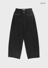 Torrit Eyelet Wide Cotton Pants