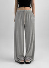 Baedit Wide Dot Banding Pants