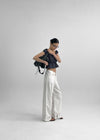 Levenot Linen Wide Cotton Pants