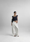 Levenot Linen Wide Cotton Pants