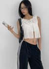 Komken Punching Strap Sleeveless Blouse