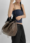 Funel Stripe Slim Tube Top (Built-in Cap)