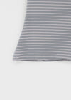 Funel Stripe Slim Tube Top (Built-in Cap)