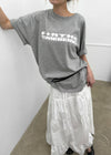 Franco Lettering Loose Fit Short Sleeve Tee