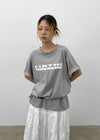 Franco Lettering Loose Fit Short Sleeve Tee
