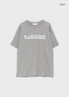 Franco Lettering Loose Fit Short Sleeve Tee