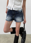 Teiko Cut-Off Denim Shorts