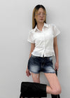 Teiko Cut-Off Denim Shorts