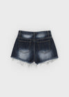 Teiko Cut-Off Denim Shorts