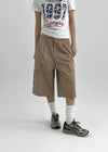 Laton Bermuda Cotton Cargo Pants