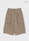 Laton Bermuda Cotton Cargo Pants